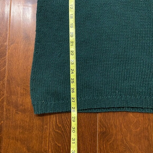 Tiara International Hand Knit Winter Santa X-Mas Crewneck Sweater Women's Large - Picture 7 of 9